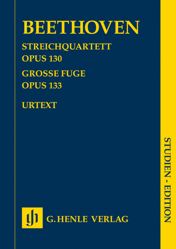 Cover: 9790201897417 | Streichquartett Op.130/Grosse Fuge Op.133 | Ludwig van Beethoven