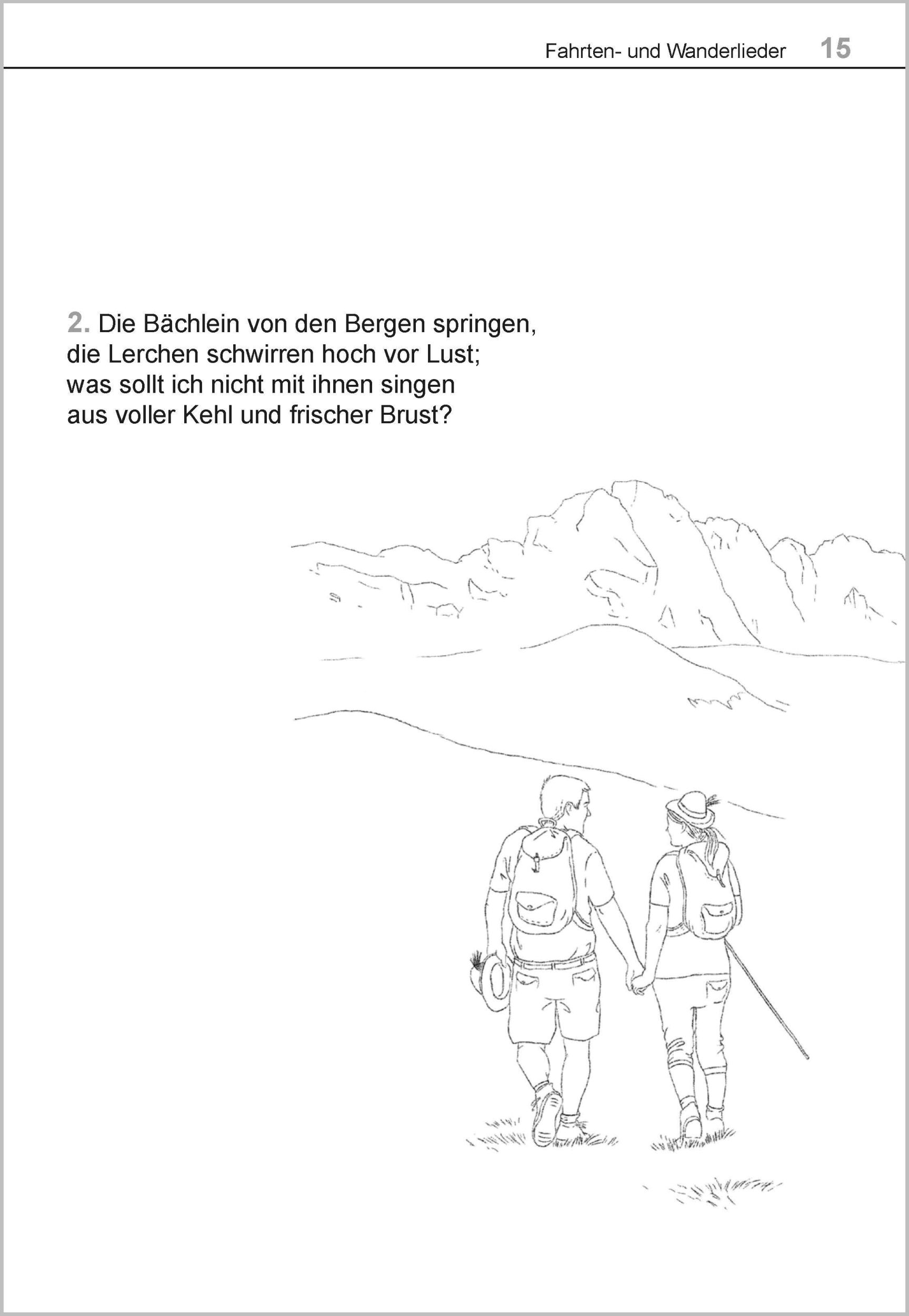 Bild: 9783948106096 | Die schönsten Fahrten- und Wanderlieder. Das Liederbuch für...