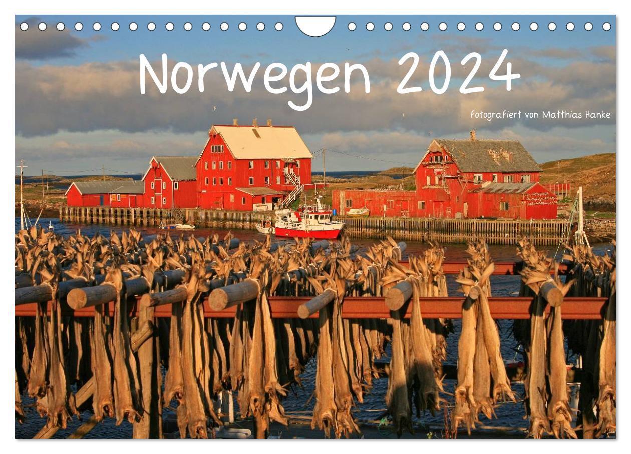 Cover: 9783675706804 | Norwegen 2024 (Wandkalender 2024 DIN A4 quer), CALVENDO Monatskalender