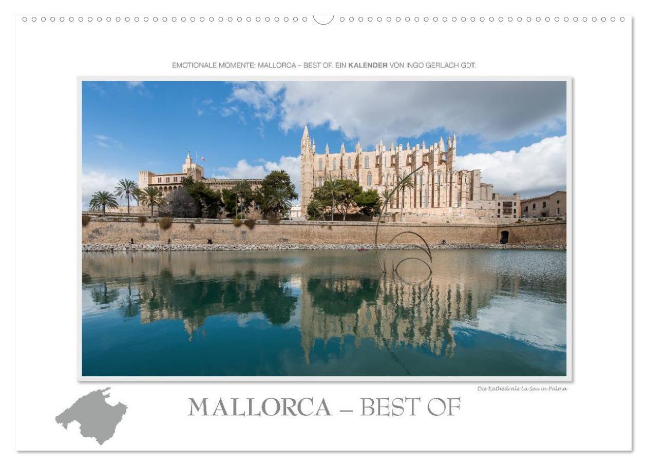 Cover: 9783383599033 | Emotionale Momente: Mallorca Best of (Wandkalender 2024 DIN A2...