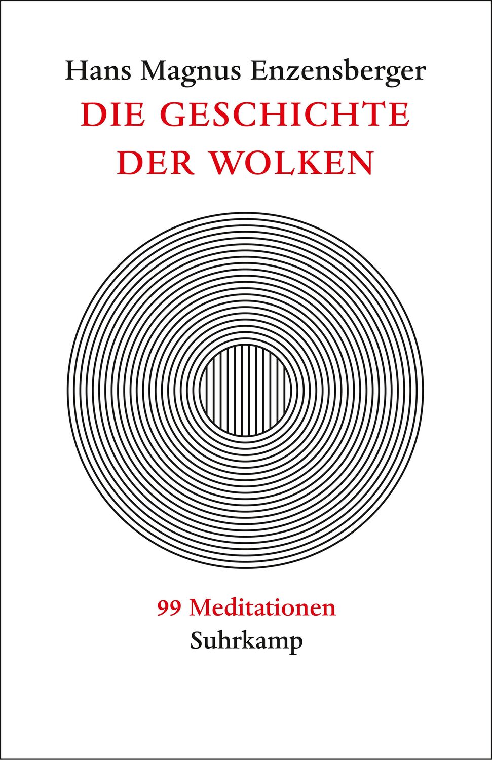 Cover: 9783518413913 | Die Geschichte der Wolken | 99 Meditationen | Hans Magnus Enzensberger