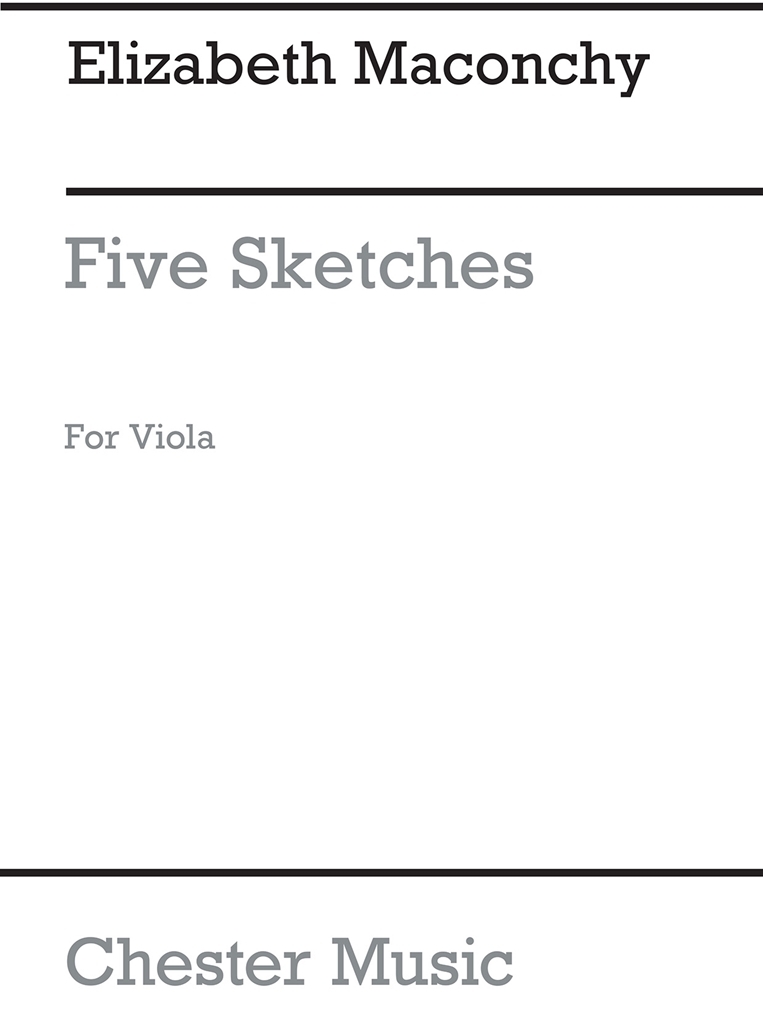 Cover: 5020679167724 | 5 Sketches For Viola Solo | Elizabeth Maconchy | Buch | Chester Music