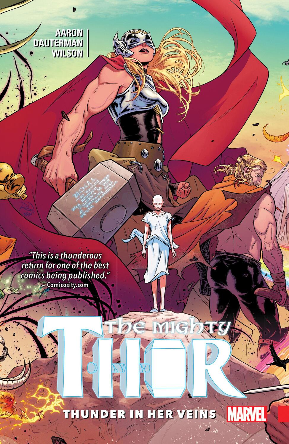 Cover: 9780785199656 | Mighty Thor, Volume 1. Thunder in her Veins | Jason Aaron | Buch