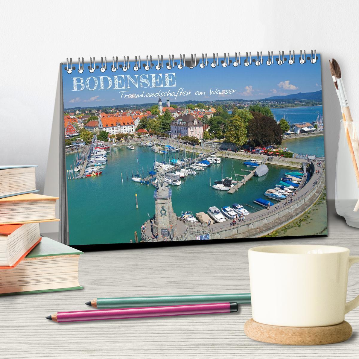 Bild: 9783435064168 | Bodensee - Traumlandschaften am Wasser (Tischkalender 2025 DIN A5...