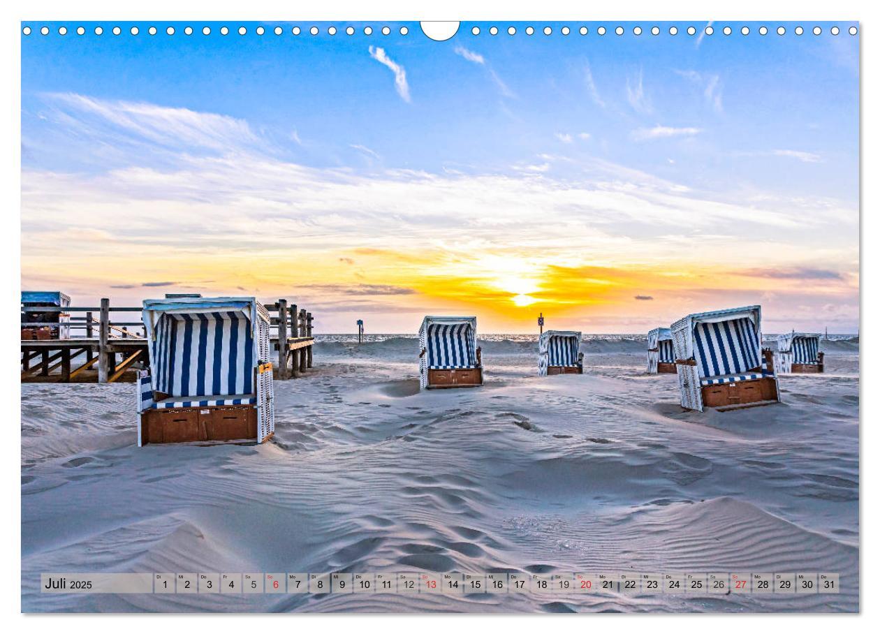 Bild: 9783435225606 | St. Peter Ording - Atemberaubende Momente (Wandkalender 2025 DIN A3...