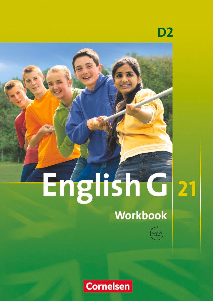 Cover: 9783060312443 | English G 21. Ausgabe D 2. Workbook mit Audios online | 6. Schuljahr