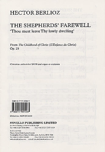 Cover: 9780711991187 | The Shepherds' Farewell | Hector Berlioz | Chorpartitur | 2004