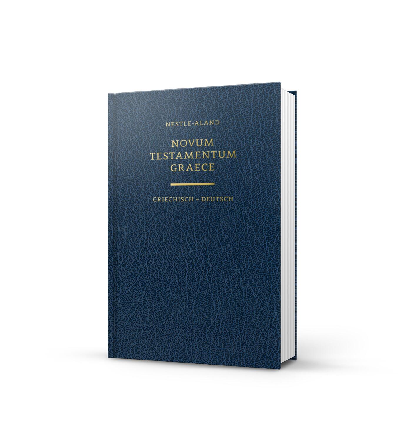 Cover: 9783438051738 | Novum Testamentum Graece - Das Neue Testament griechisch-deutsch
