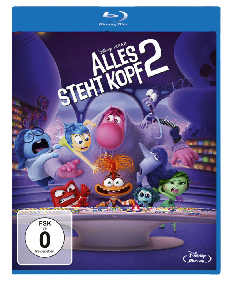 Cover: 4061229489911 | Alles steht Kopf 2 BD | Blu-ray Disc | Deutsch | 2024