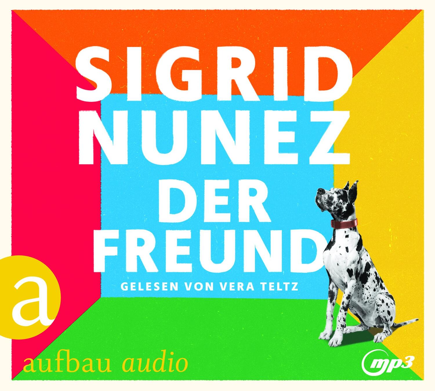 Cover: 9783961052752 | Der Freund | Roman | Sigrid Nunez | MP3 | Deutsch | 2020
