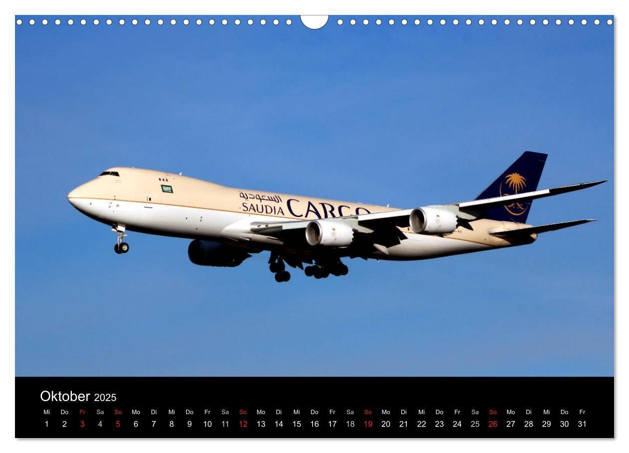 Bild: 9783435629862 | Internationale Frachtflugzeuge (Wandkalender 2025 DIN A3 quer),...