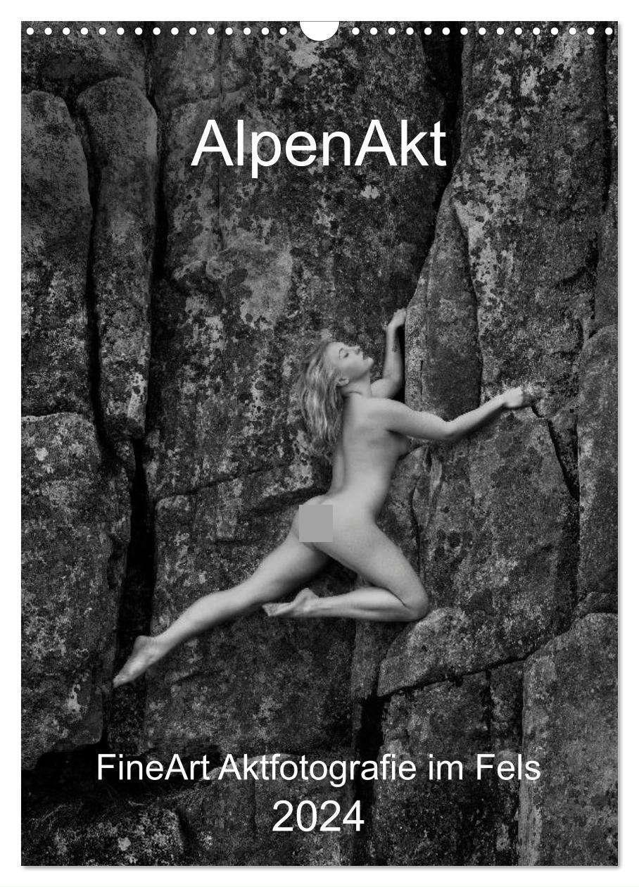 Cover: 9783675823952 | AlpenAkt 2024 (Wandkalender 2024 DIN A3 hoch), CALVENDO Monatskalender