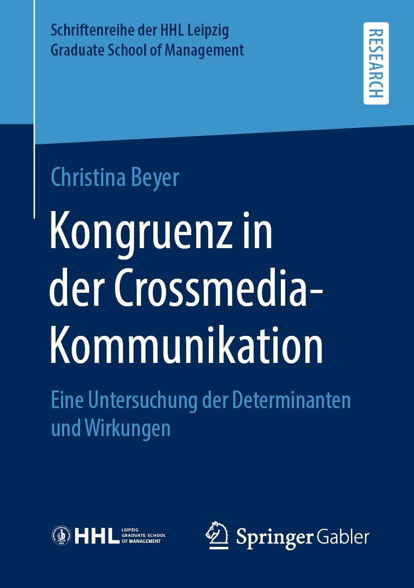 Cover: 9783658284237 | Kongruenz in der Crossmedia-Kommunikation | Christina Beyer | Buch