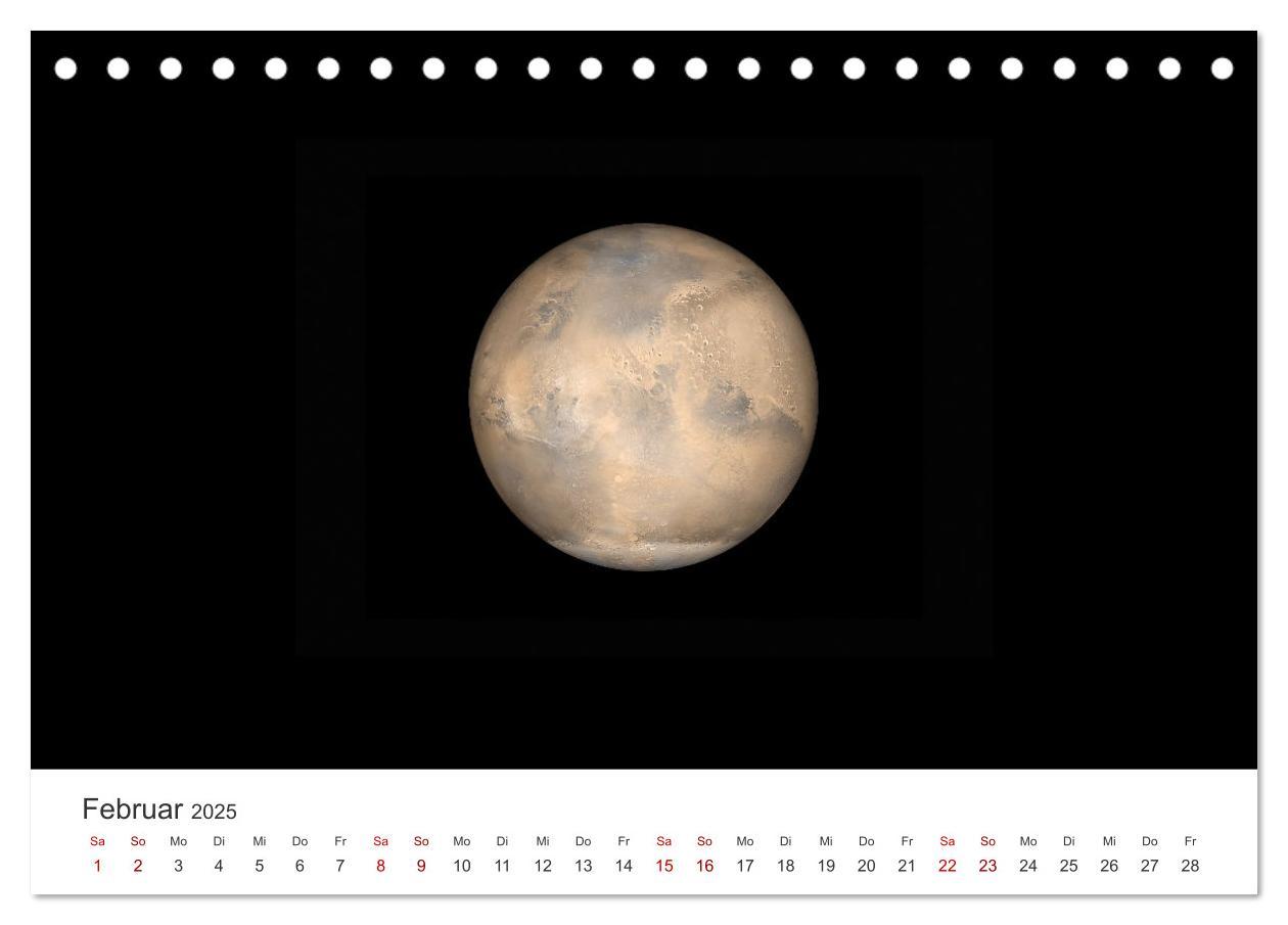 Bild: 9783457182758 | Planeten - Eine spektakuläre Reise ins All. (Tischkalender 2025 DIN...