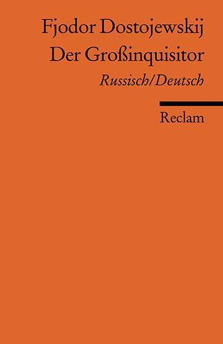 Cover: 9783150185438 | Der Großinquisitor | Russisch/Deutsch | Fjodor M. Dostojewskij | Buch