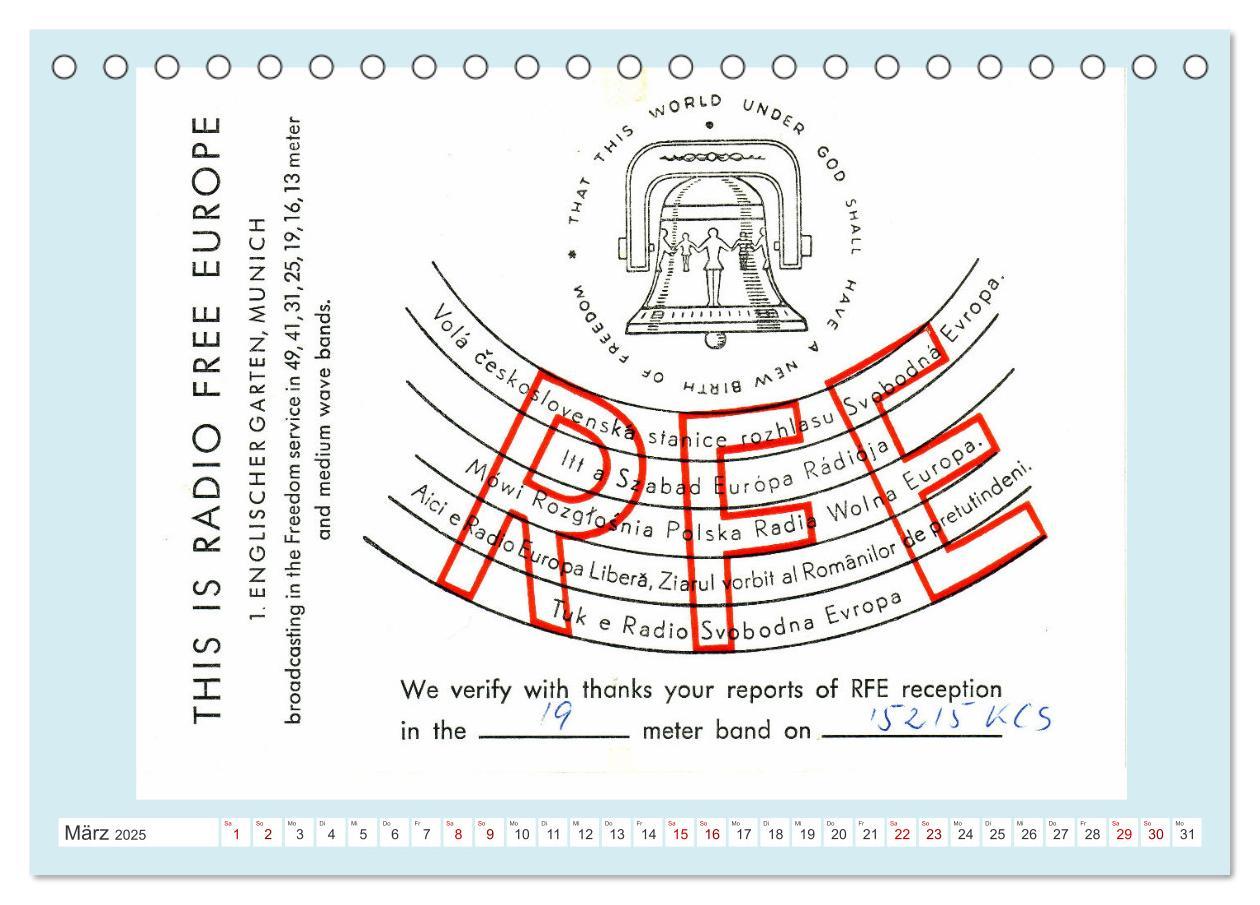 Bild: 9783457243381 | Rundfunk in Deutschland - Historische QSL-Karten (Tischkalender...