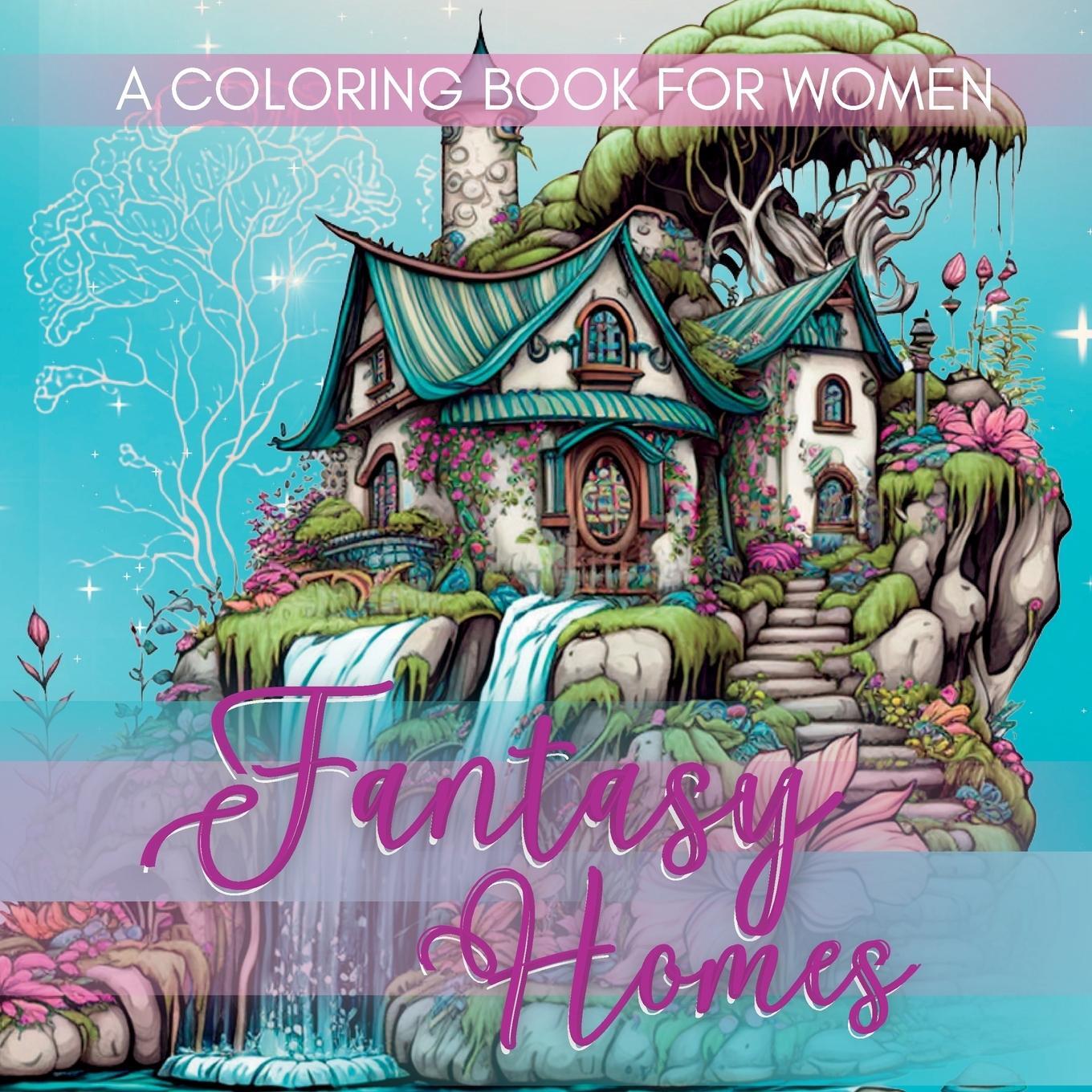 Cover: 9781989120835 | Fantasy Coloring Book for Women | The Coloring Book For Women | Buch