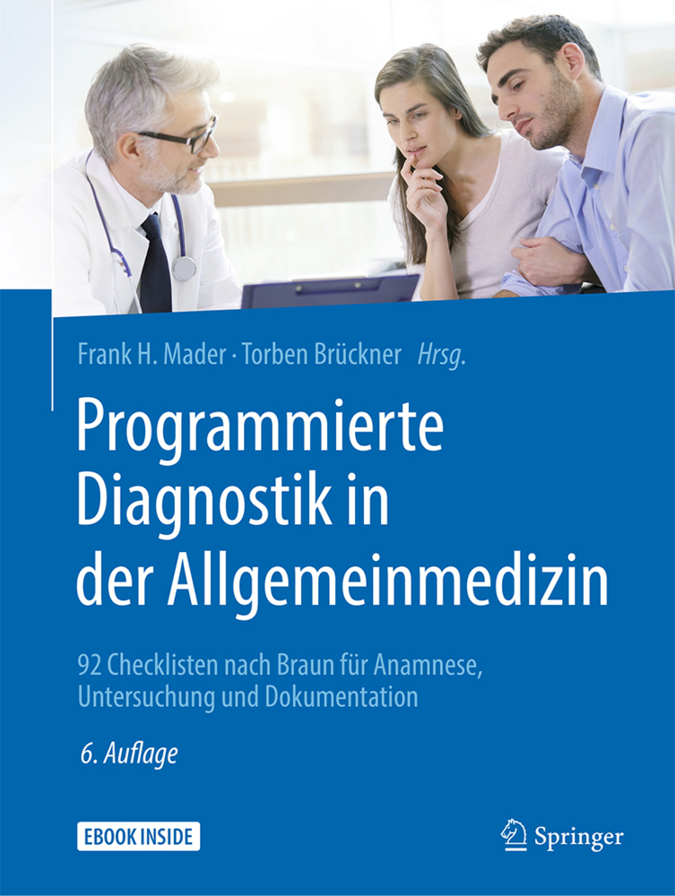 Cover: 9783662588925 | Programmierte Diagnostik in der Allgemeinmedizin, m. 1 Buch, m. 1...
