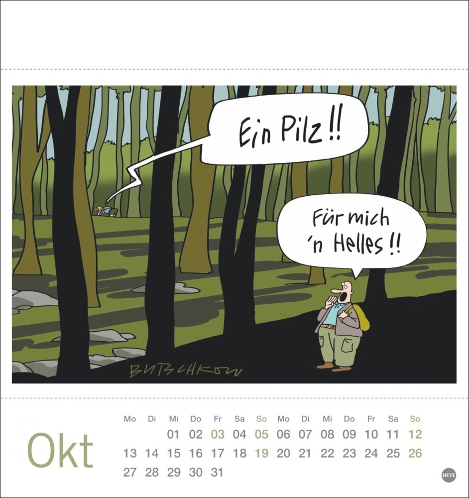 Bild: 9783756408542 | Peter Butschkow: Bier her Postkartenkalender 2025 | Peter Butschkow