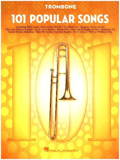 Cover: 888680671730 | 101 Popular Songs -For Trombone- | Noten, Sammelband für Posaune