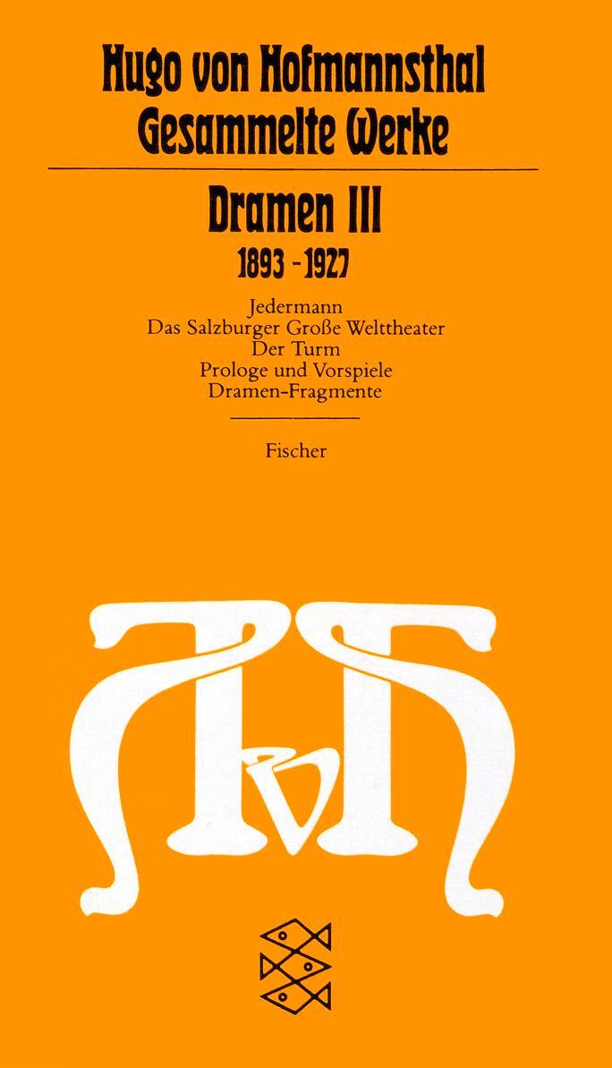 Cover: 9783596221615 | Dramen III | (1893-1927) | Hugo Von Hofmannsthal | Taschenbuch | 1979