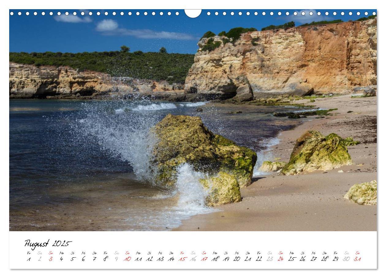 Bild: 9783435655618 | Die portugiesische Atlantikküste - Algarve (Wandkalender 2025 DIN...