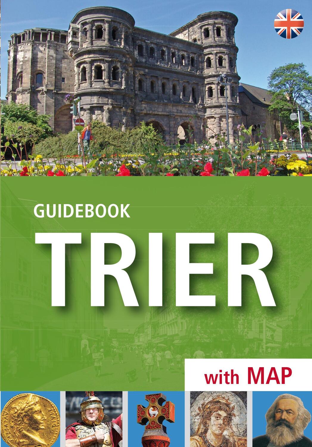 Cover: 9783935281720 | guidebook Trier | with Map | Hans-Joachim Kann | Taschenbuch | 2020