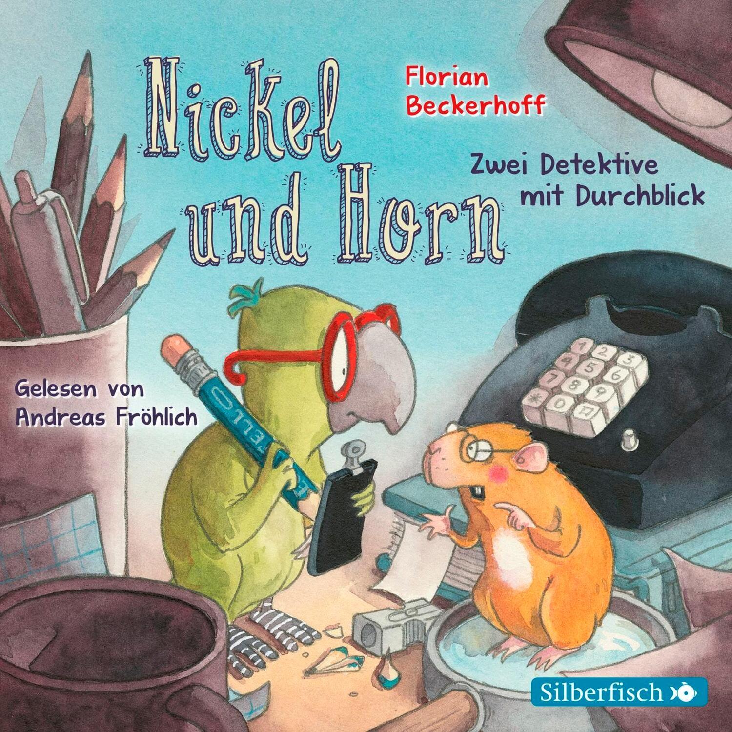 Cover: 9783867423441 | Nickel & Horn | Zwei Detektive mit Durchblick | Florian Beckerhoff