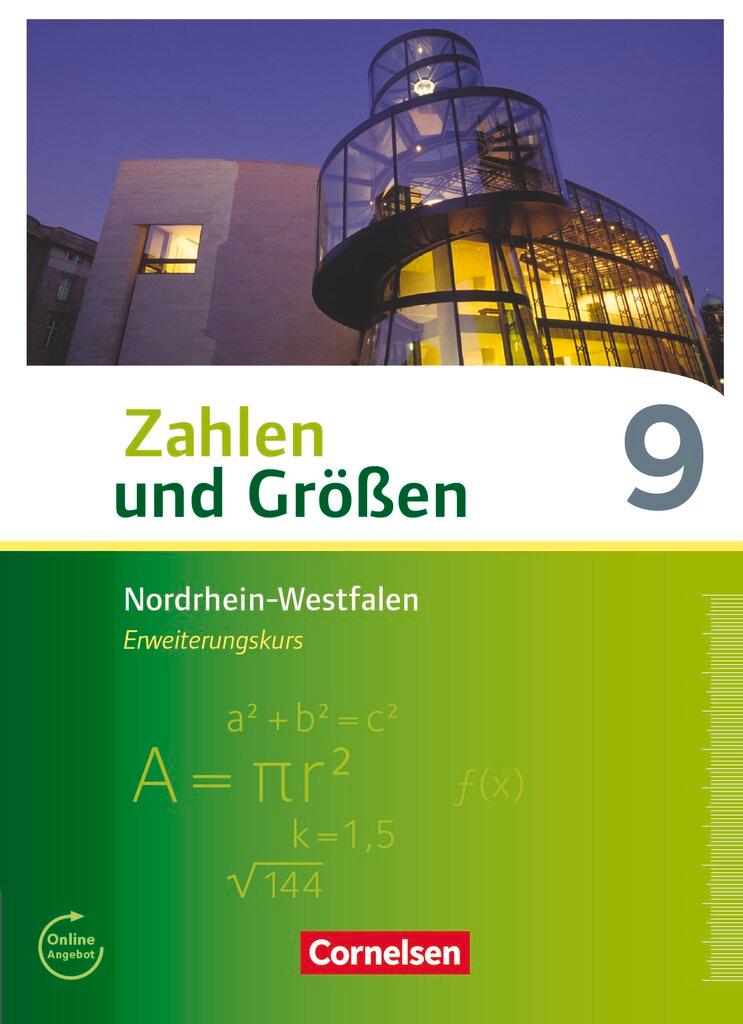 Cover: 9783060410088 | Zahlen und Größen 9. Schuljahr - Nordrhein-Westfalen Kernlehrpläne...