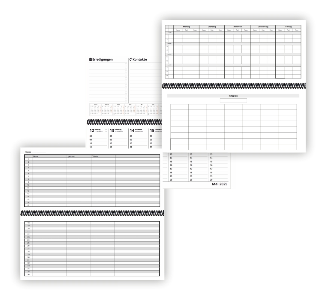 Bild: 4262416630530 | Lehrer - Tischkalender 2024/25 | E&amp;Z-Verlag GmbH | Kalender | Deutsch