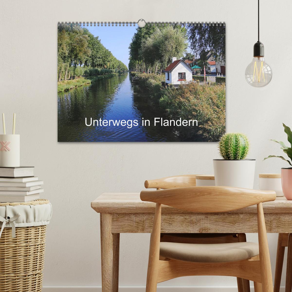 Bild: 9783435387915 | Unterwegs in Flandern (Wandkalender 2025 DIN A3 quer), CALVENDO...