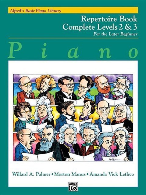 Cover: 9780739027493 | Alfred's Basic Piano Library Repertoire Book 2-3 | Complete | Buch