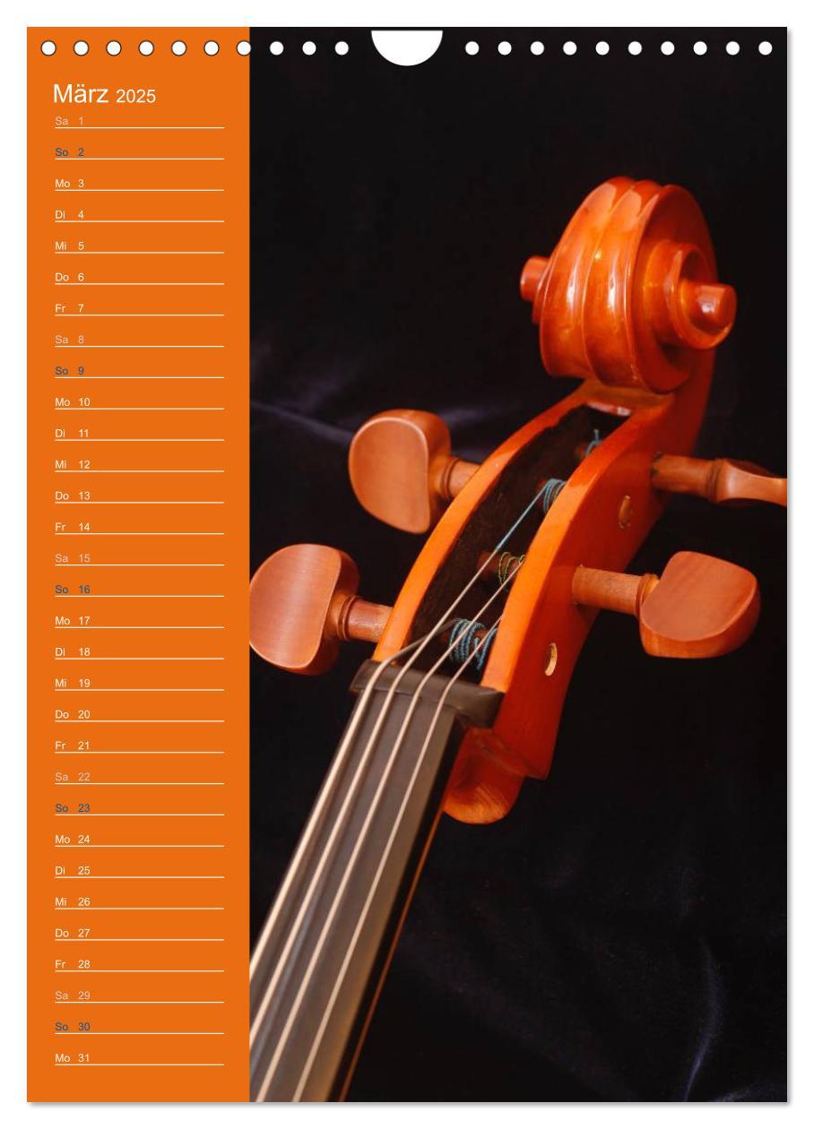 Bild: 9783457010891 | Geliebtes Cello (Wandkalender 2025 DIN A4 hoch), CALVENDO...