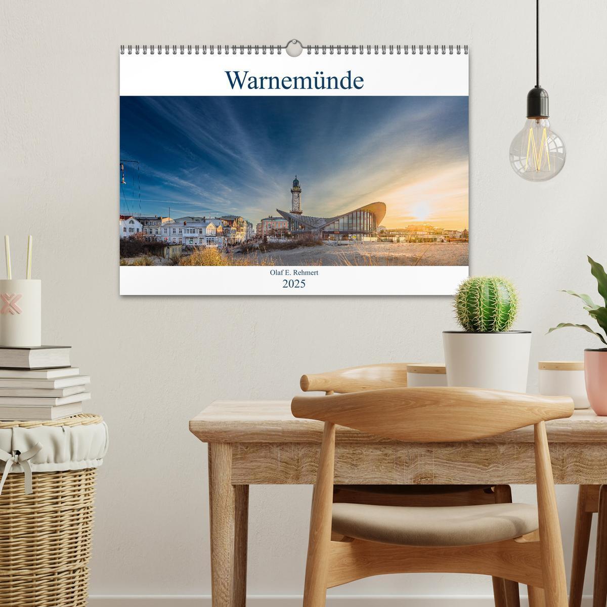 Bild: 9783435029488 | Warnemünde by Olaf Rehmert (Wandkalender 2025 DIN A3 quer),...