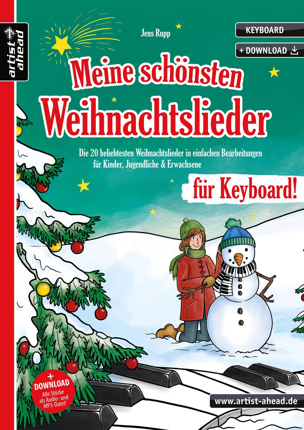 Cover: 9783866421608 | Meine schönsten Weihnachtslieder für Keyboard! | Jens Rupp | Broschüre