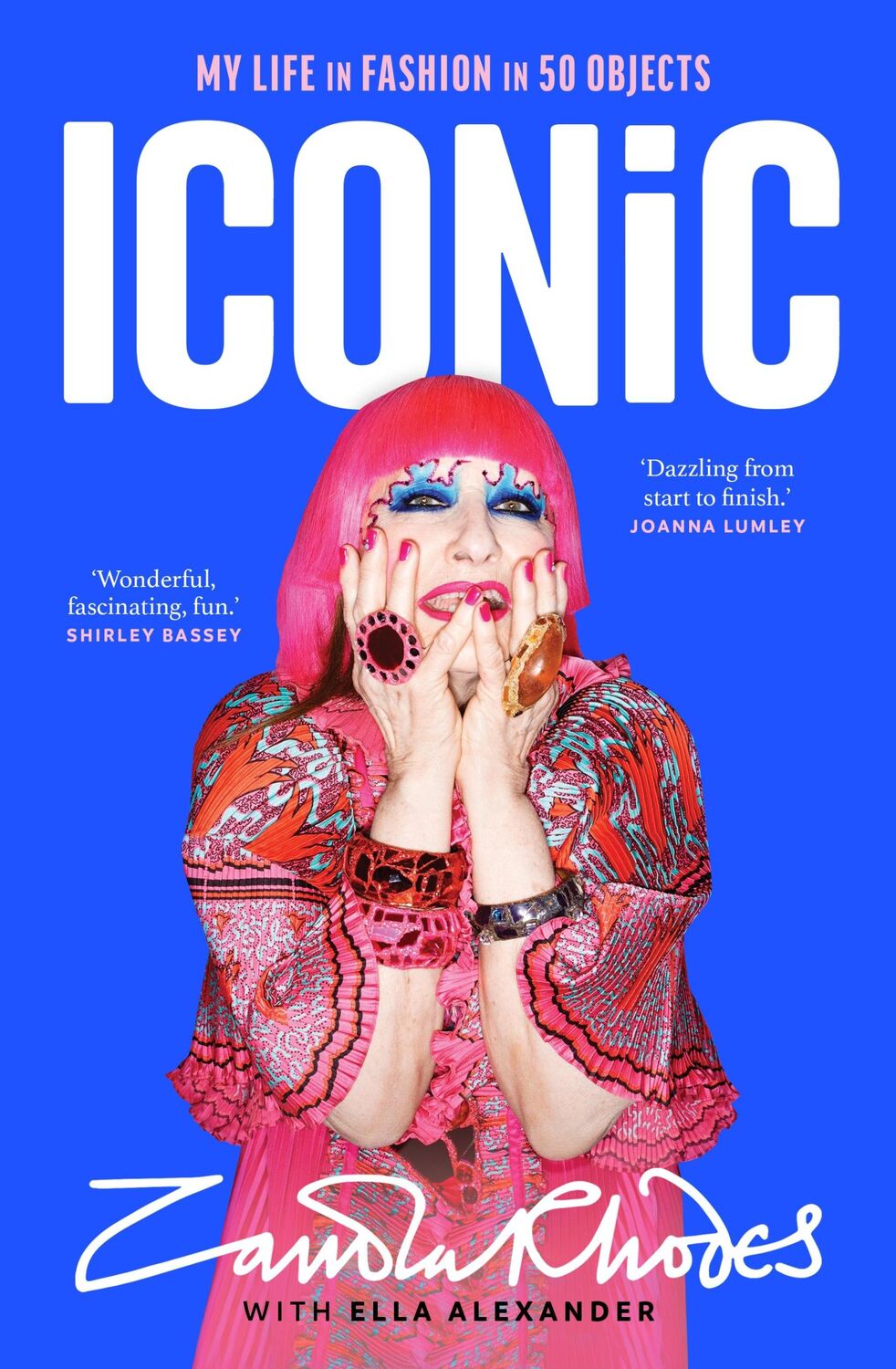 Cover: 9780857505217 | Iconic | My Life in Fashion in 50 Objects | Zandra Rhodes (u. a.)