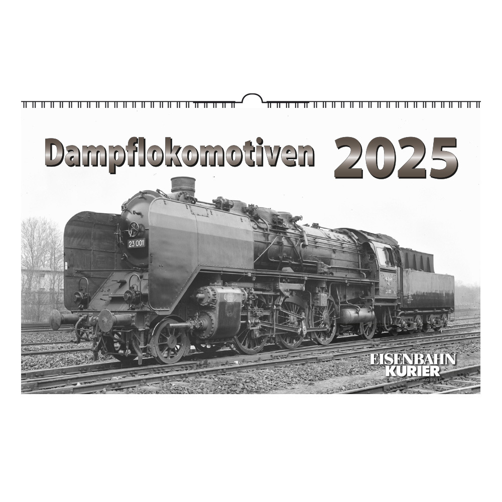 Cover: 9783844659313 | Dampflokomotiven 2025 | Kalender | 13 S. | Deutsch | 2025 | EK-Verlag