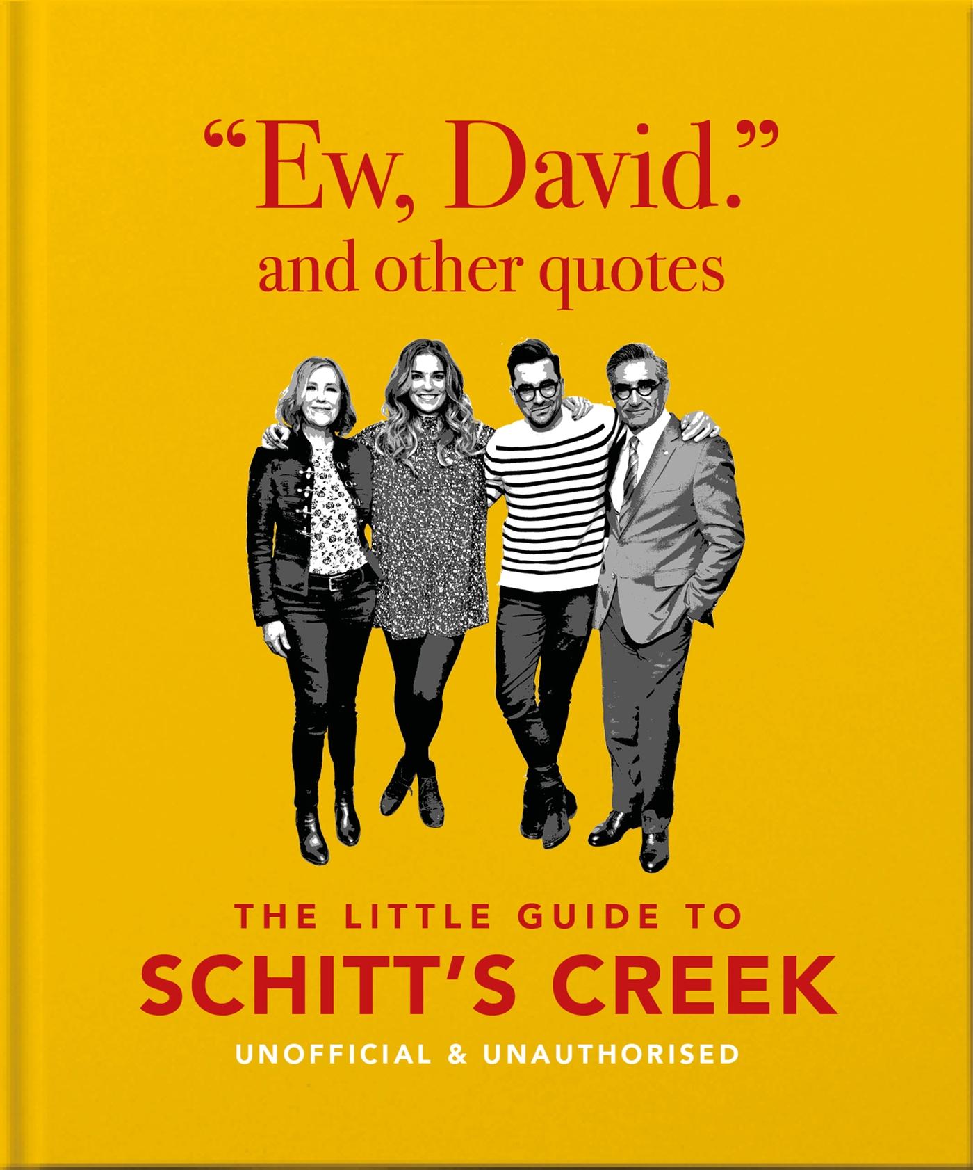 Cover: 9781800690691 | Ew, David, and Other Schitty Quotes | Orange Hippo! | Buch | Gebunden