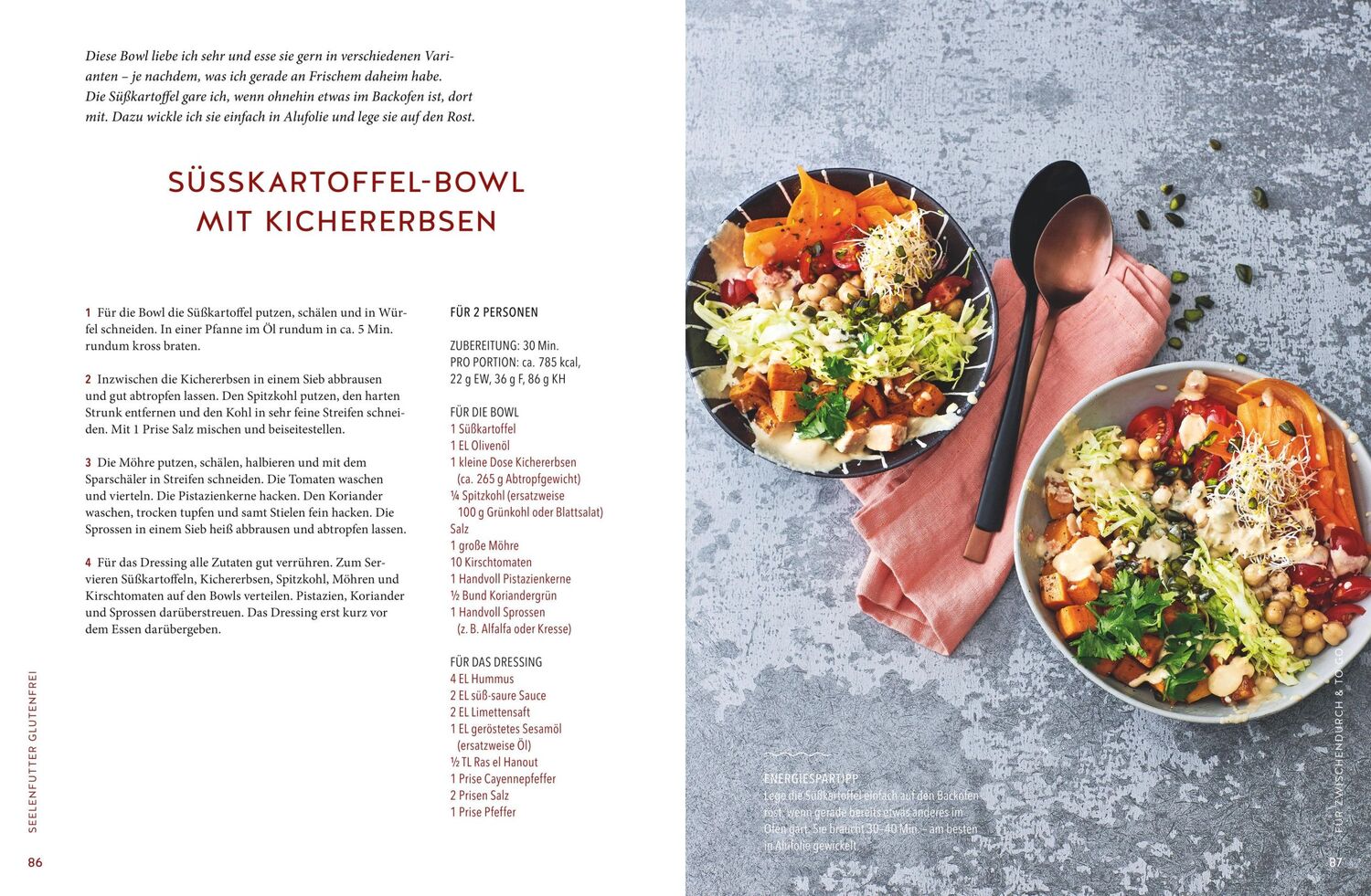 Bild: 9783833885716 | Seelenfutter glutenfrei | Stefanie Grauer | Buch | GU Themenkochbuch