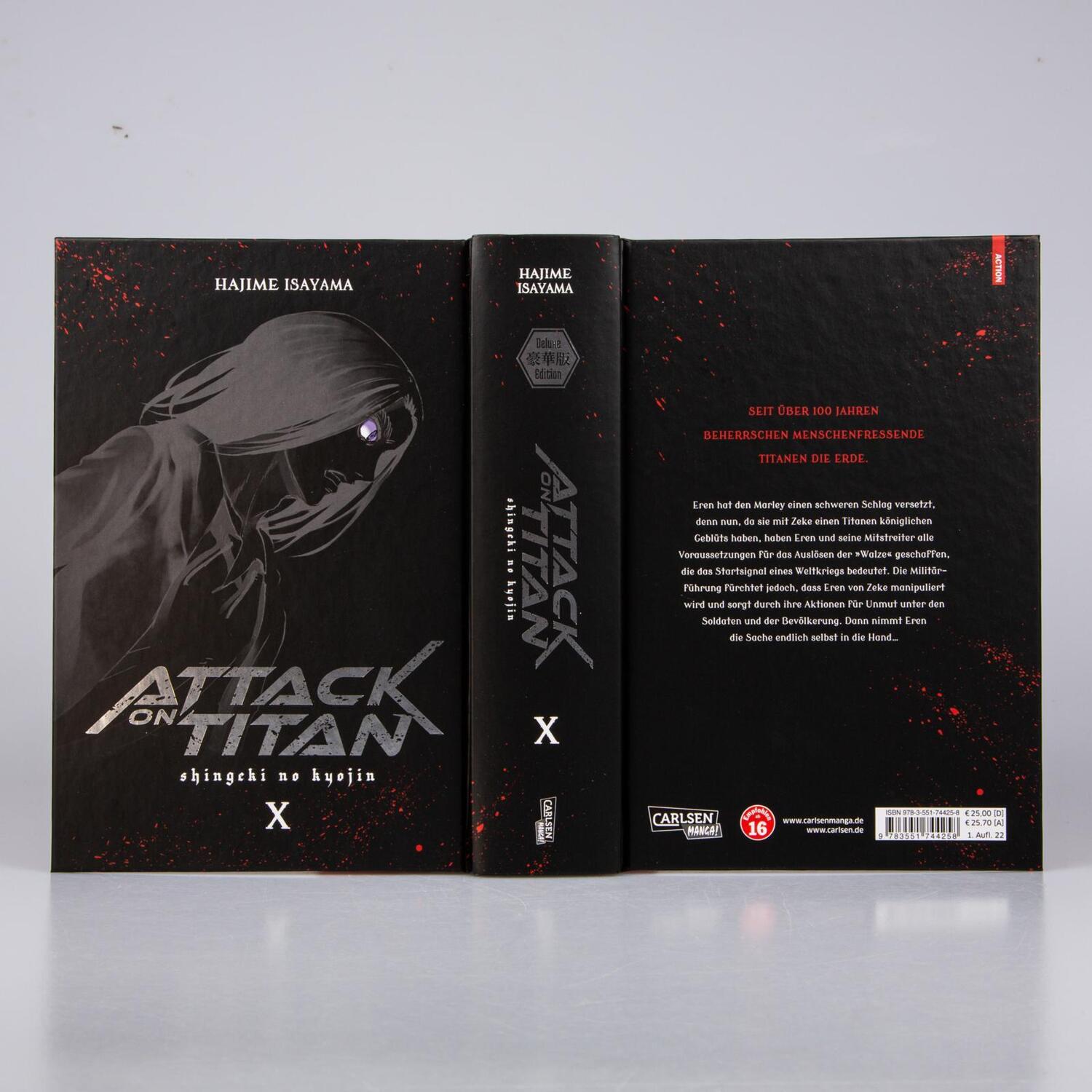 Bild: 9783551744258 | Attack on Titan Deluxe 10 | Hajime Isayama | Buch | 564 S. | Deutsch
