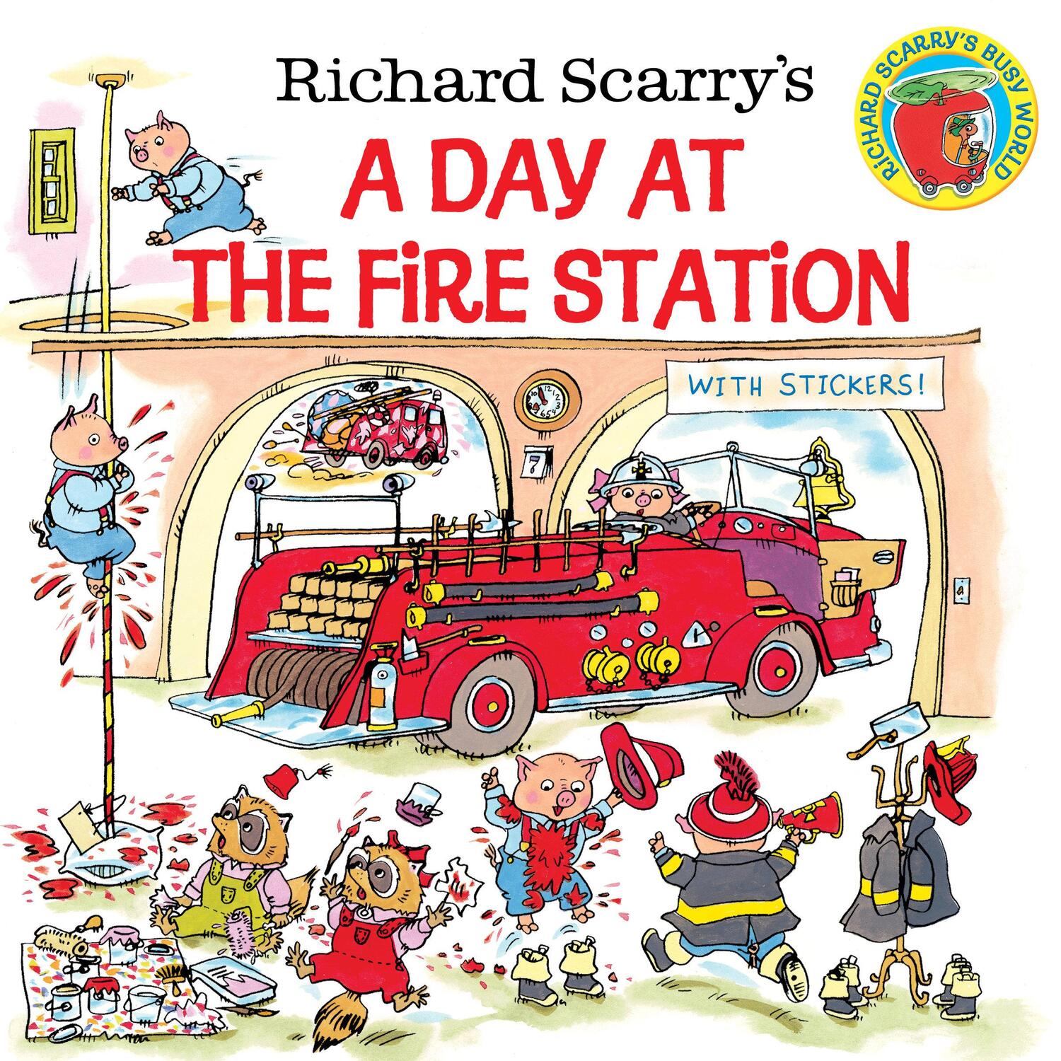 Cover: 9780307105455 | Richard Scarry's a Day at the Fire Station | Huck Scarry | Taschenbuch