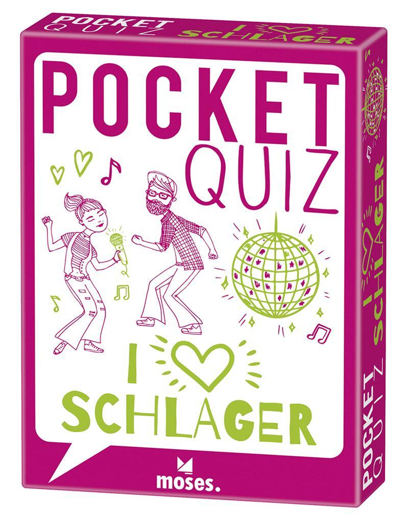 Cover: 9783964550064 | Pocket Quiz Schlager | 150 Fragen für alle Schlagerfans! | Hamann