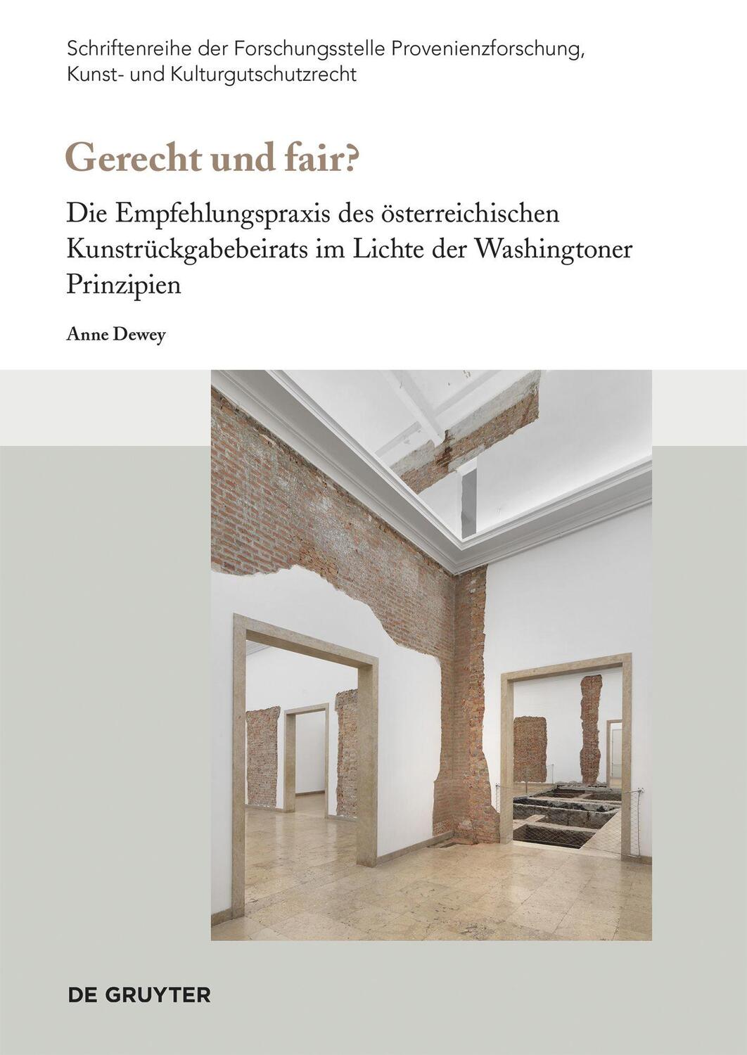 Cover: 9783110789935 | Gerecht und fair? | Anne Dewey | Taschenbuch | 368 S. | Deutsch | 2023