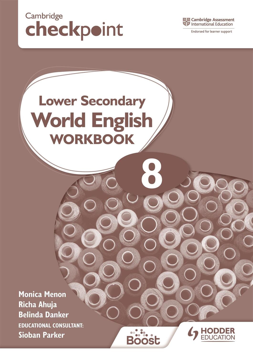 Cover: 9781398311367 | Cambridge Checkpoint Lower Secondary World English Workbook 8 | Menon