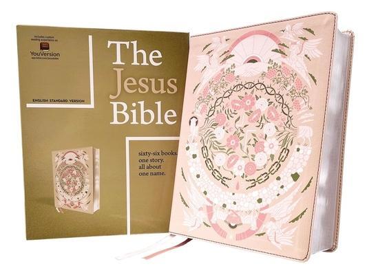 Cover: 9780310460183 | The Jesus Bible Artist Edition, ESV, Leathersoft, Peach Floral | Buch