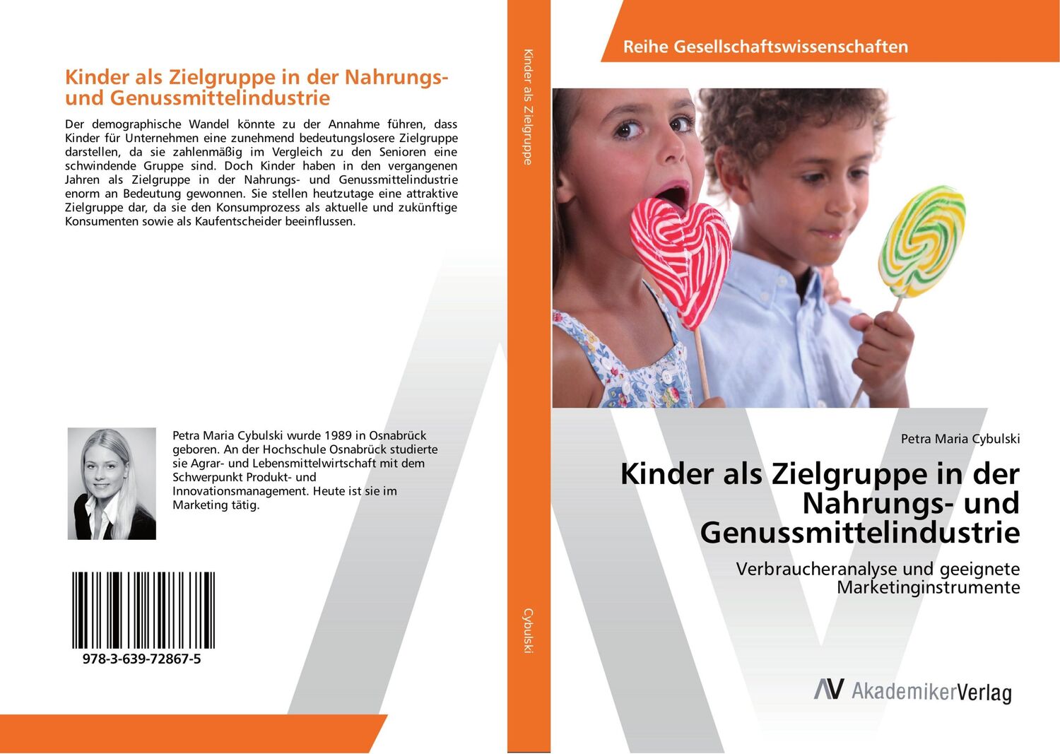 Cover: 9783639728675 | Kinder als Zielgruppe in der Nahrungs- und Genussmittelindustrie