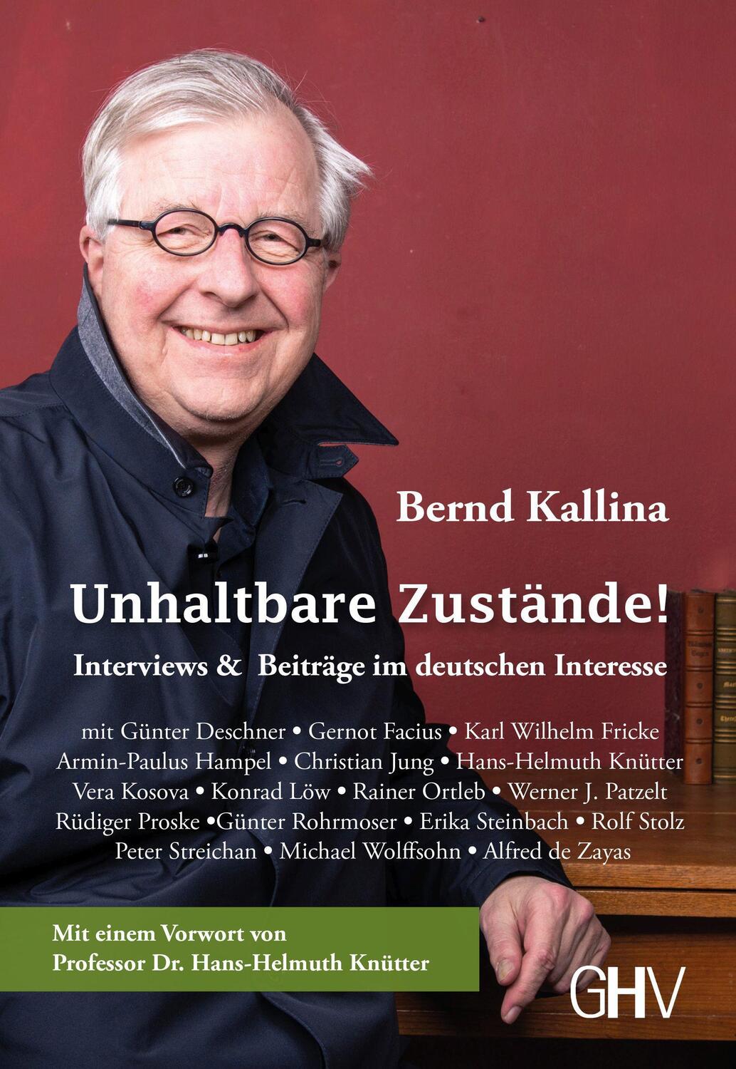 Cover: 9783873367081 | Unhaltbare Zustände! | Interviews & Beiträge im deutschen Interesse