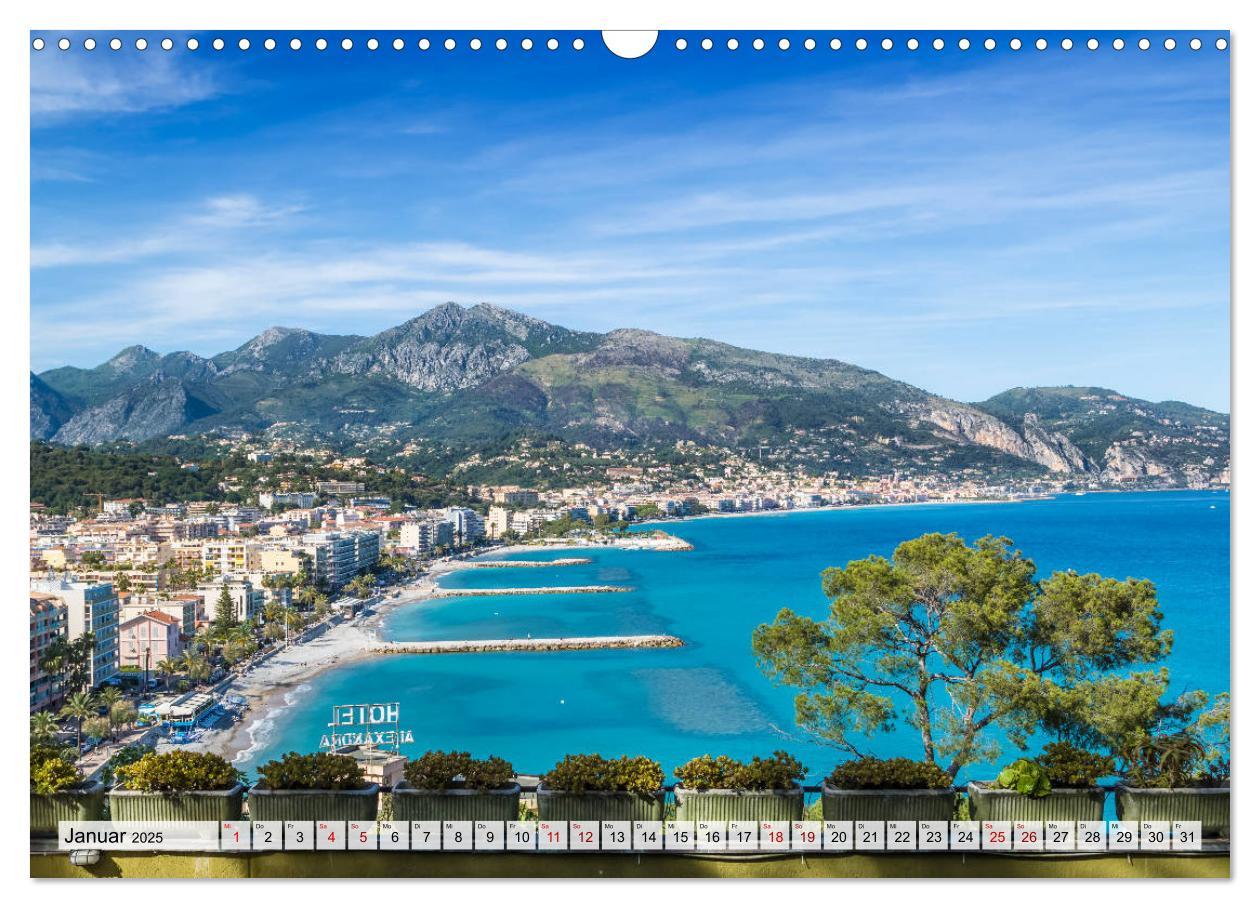 Bild: 9783435450756 | CÔTE D¿AZUR Bezaubernde Orte (Wandkalender 2025 DIN A3 quer),...