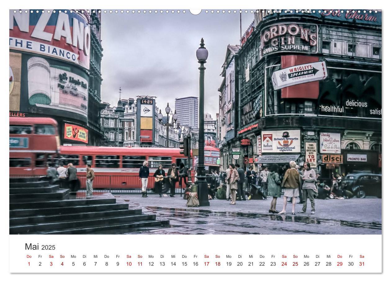 Bild: 9783435297931 | London - Vintage Views (Wandkalender 2025 DIN A2 quer), CALVENDO...