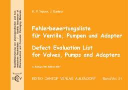 Cover: 9783871933714 | Fehlerbewertungsliste für Ventile, Pumpen und Adapter | Tepper | Buch